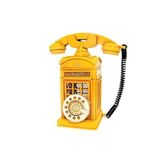 Dekoratif Kumbaralı Metal Ahizeli Telefon
