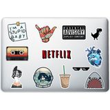Dekoratif Laptop Notebook Tablet Telefon Sticker Set 02 - 21 x 17 cm