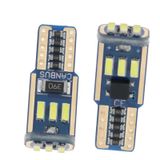 Dekoratif Led Ampul T10-15smd 4014 Canbus 12v Çift Beyaz / Laam862