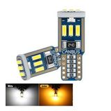 Dekoratif Led Ampul T10-15smd 4014 Canbus 12v Çift Turuncu / Laam863