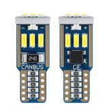 Dekoratif Led Ampul T10-24Smd 12V Çift - Turuncu / Laam861