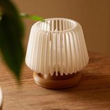 Dekoratif Led Tealight Mumluk, Plastik, Kahverengi, 7x7.5 cm, 2 Parça (Mingodan)