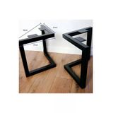 Dekoratif Masa Ayağı Metal Masa Ayağı (2Adet Metal Ayak)