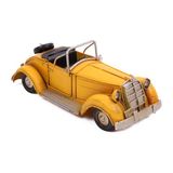 Dekoratif Metal Araba - 1/100 Toz Ceviz