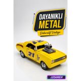 Dekoratif Metal Araba Nostaljik Vintage El Yapımı Eskitme Biblo Model C0951