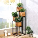 Dekoratif Metal Çiçeklik Ferforje