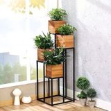 Dekoratif Metal Çiçeklik Metal Saksılık Dekoratif Raf
