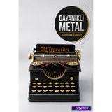 Dekoratif Metal Daktilo Nostaljik Hediyelik Masa Üstü Aksesuar C0318