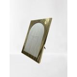 Dekoratif Metal Fotoğraf Çerçevesi (Altın - 11x16,5 cm)