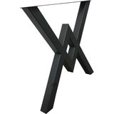 Dekoratif Metal Masa Ayağı / Masif Ağaç Masa Ayağı / Yemek Masası Ayağı - (1 Adet)