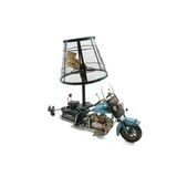 Dekoratif Metal Polis Motosikletli Abajur