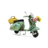 Dekoratif Metal Scooter Önü Sepetli Knm-C1645