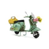 Dekoratif Metal Scooter Önü Sepetli MKTB-Knm-C1645