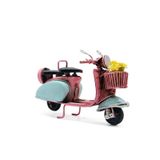 Dekoratif Metal Scooter Önü Sepetli MKTB-Knm-C1647