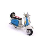 Dekoratif Metal Scooter Vintage Dekoratif Ev Ofis Hediyelik