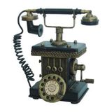Dekoratif Metal Telefon Kumbaralı