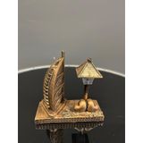 Dekoratif Mimari Figür Altın Sarısı– Burj Al Arab & Sokak Lambası