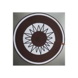 Dekoratif Örtü Elyapımı Hasır Runner Masa Mutfak Örtüsü Sehpa Konsol Örtüsü Salon Sunum-50x50cm 1001000009416