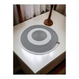 Dekoratif Örtü Elyapımı Hasır Runner Masa Mutfak Örtüsü Sehpa Konsol Örtüsü Salon Sunum-50x50cm 1001000009419