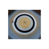 Dekoratif Örtü Hasır Örtü Runner Masa Örtüsü Mutfak Örtüsü Sehpa Konsol Örtüsü Salon Sunum 48x48cm 1001000009167