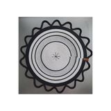 Dekoratif Örtü Hasır Örtü Runner Masa Örtüsü Mutfak Örtüsü Sehpa Konsol Örtüsü Salon Sunum 52x52cm 1001000009171