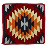 Dekoratif Otantik Çift Taraflı Fermuarlı Kilim Şark Köşesi Minder Kılıfı (40cmx41cm) Mod13