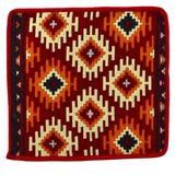 Dekoratif Otantik Çift Taraflı Fermuarlı Kilim Şark Köşesi Minder Kılıfı (40cmx41cm) Mod7
