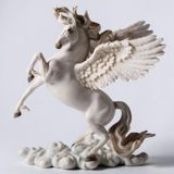 Dekoratif Pegasus At Figürü Veronese Biblo – Mitolojik Tema Şık Salon Dekoru Poliresin Dekoratif Obje 26x17,5x28 cm