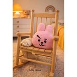 Dekoratif Pelüş Tavşan Çocuk Yastığı 25X30 Cm Pembe