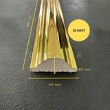 Dekoratif Polistren 20 Adet 4 cm Gold Duvar Çıtası
