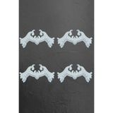 Dekoratif Poliüretan 2.5 CM Uyumlu Duvar Çıtası 4LÜ Köşe Motifi (SET 115-4) BEYAZ 10 x 20