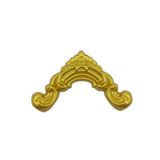 Dekoratif Poliüretan 4 CM Uyumlu Duvar Çıtası Köşe Motifi (SET 111) ALTIN 10 x 21