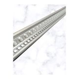 DEKORATİF POLİÜRETAN SARAY TAVAN KARTONPİYER -GÜMÜŞ RENK (EN 13 CM -BOY:100 CM)-DUVAR SÜSÜ beyaz