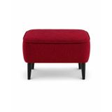 Dekoratif Puf & Bench 60 x 38, Ayak Uzatma Koltuğu - Bordo