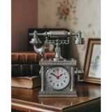 Dekoratif Retro Telefon Masa Saati Çalar Saat Özellikli