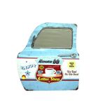 Dekoratif Route 66 CoffeeTemalı Mavi Araba Kapısı Ayna Knm-YY61003