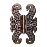 Dekoratif, Sac Kelebek Menteşe - Büyük, Antik, 100 Adet FRTKGT55TK-TK-CNT-8113137224AP