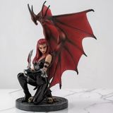 Dekoratif Savaş Meleği Figürü Veronese Biblo-Mitolojik Tema Şık Salon Dekoru Poliresin Dekoratif Obje 15X14x20,5 Cm Vitrin