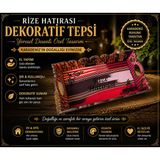 Dekoratif Tepsi - Acı Siyah