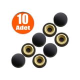 Dekoratif Vida Kapağı Mat Siyah 15mm 10'lu Paket Renk