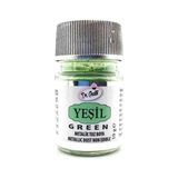 Dekoratif Yenilmeyen Yeşil Toz Sim Boya 10 gr