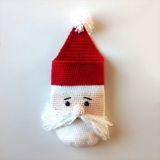 Dekoratif Yılbaşı Çorabı Amigurumi Organik Oyuncak