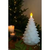Dekoratif Yılbaşı Süsü Parıltılı Wax Mum Led Işıklı Ev Ofis Otel Restoran Yılbaşı Dekor Led Mum 22cm