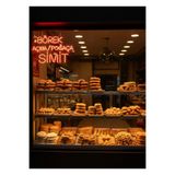dekoraven Açma börek poğaça simit pastane fırın neon led tabela(50x50cm)