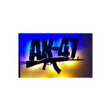 Dekoraven Ak-47 Ledli Duvar Süsü Mdf Tablo Duvar Aksesuarı Ahşap Tablo, 59012341460181