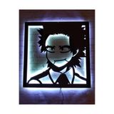 Dekoraven Anime Ledli Duvar Süsü Mdf Tablo Duvar Aksesuarı Ahşap Tablo, 59012341460110