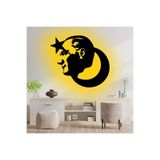 dekoraven Atam Ledli Duvar Süsü MDF Tablo, MDF973