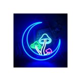dekoraven Ay Ve Mantarlar Neon Led Tabela, mantar1