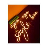 Dekoraven Ayna Ayna Söyle Bana Yazı Neon Led Tabela Kafe Güzellik Merkezi Kuaför Dekor(60Cm), aynaraventurun