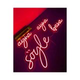 dekoraven Ayna Ayna Söyle Bana Yazı Neon Led Tabela Kırmızı 60cm Kafe Kuaför Dekor, aynas